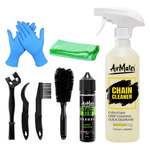 Bike chain cleaning - chain, kit